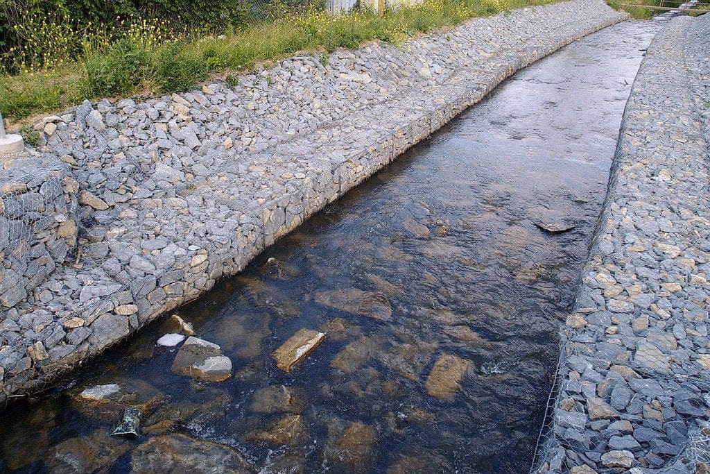 Gabion Compound Wall - Completed Project