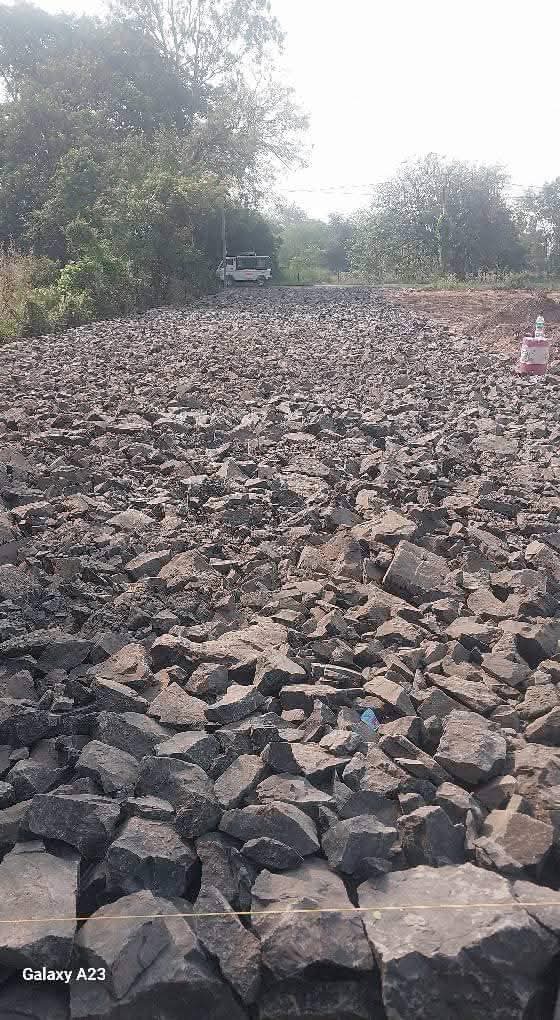 Gabion Wall - Long Boundary Line