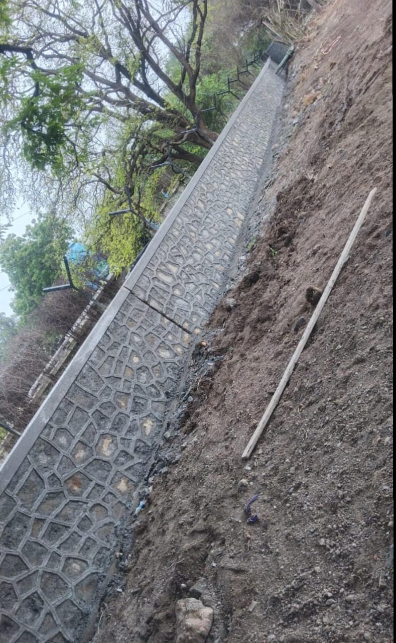 Gabion Compound Wall - Completed Project